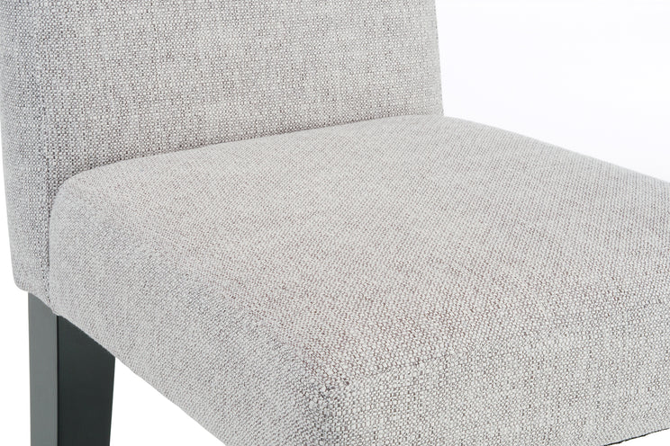 Gourmet Black Upholstered Counter Stool